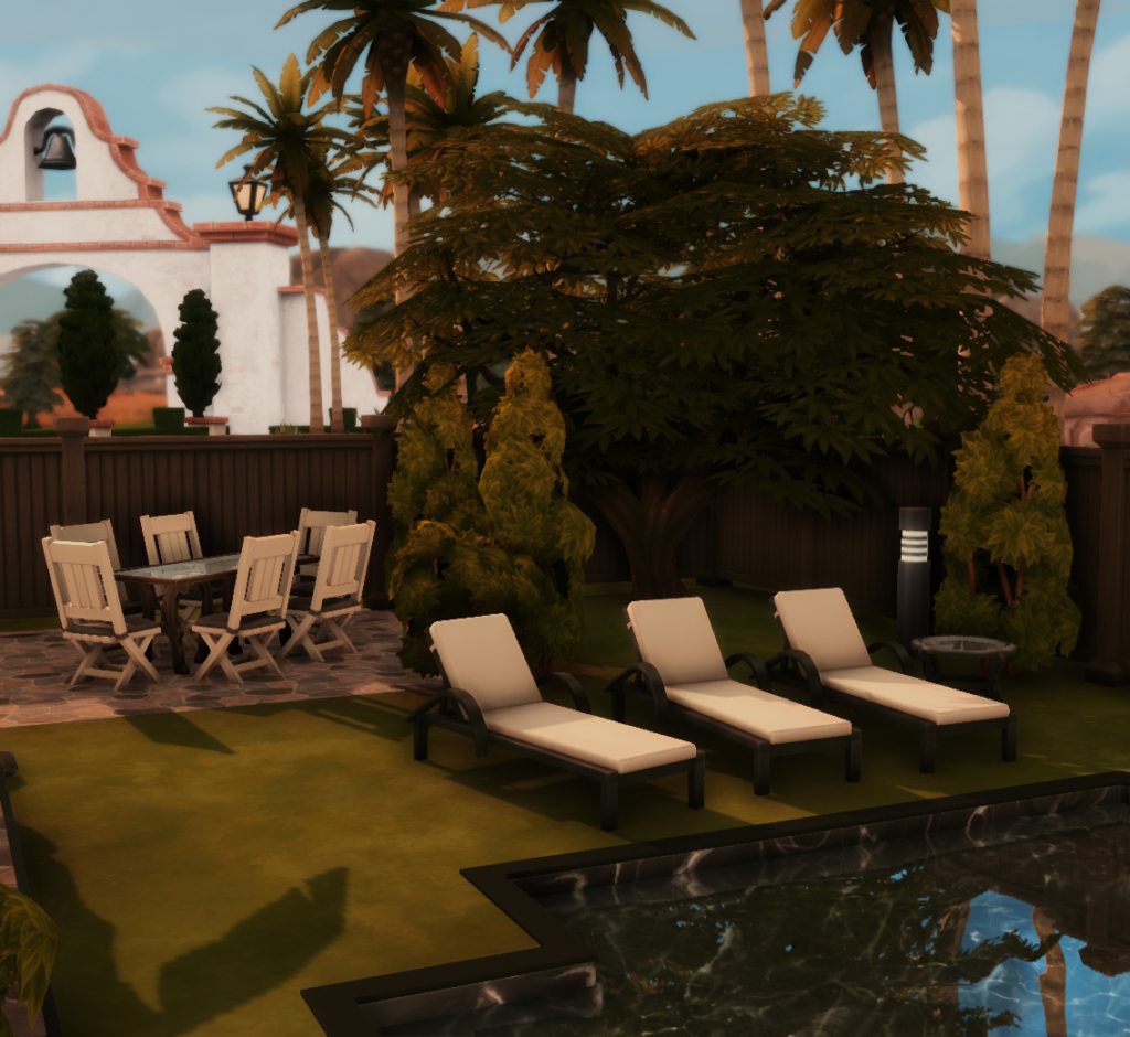 Beautiful Sims 4 Base Game Houses (No CC) You Need 17 Sims 4 base game house no CC with outdoor seating area