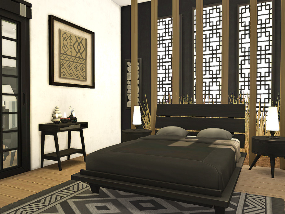 sims 4 modern lake house no cc 1