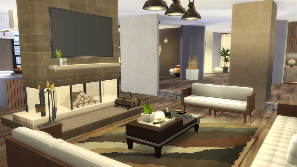 Sims 4 Penthouse Apartments That Feel Like Luxury Living (No CC) 10 Sims 4 luxury apartment no CC with modern design