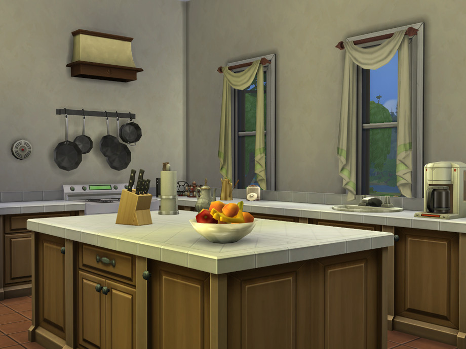 12 Sims 4 Apartment Complexes & Townhouses for Realistic Living (No CC) 35 sims 4 new york apartment kitchen no cc