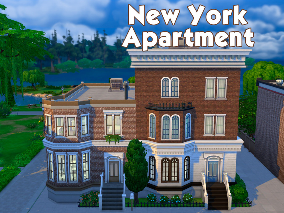 12 Sims 4 Apartment Complexes & Townhouses for Realistic Living (No CC) 34 sims 4 new york apartment no cc