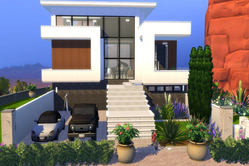 12 Sims 4 Modern Homes for Stylish Everyday Living (No CC)
