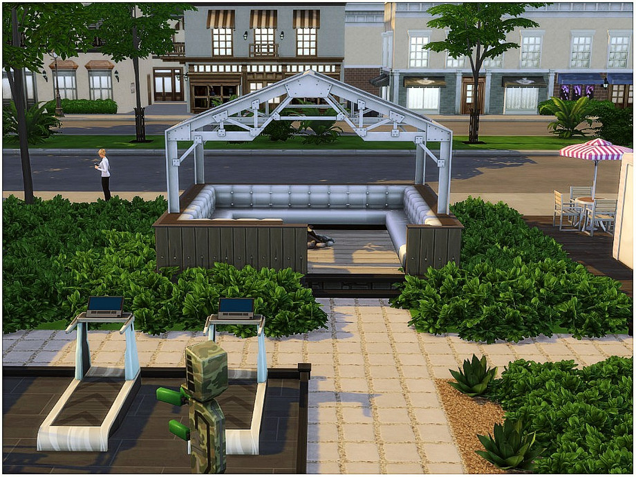 10 Sims 4 Parks & Outdoor Builds Your Sim Will Actually Visit (No CC) 19 sims 4 outdoor space no cc