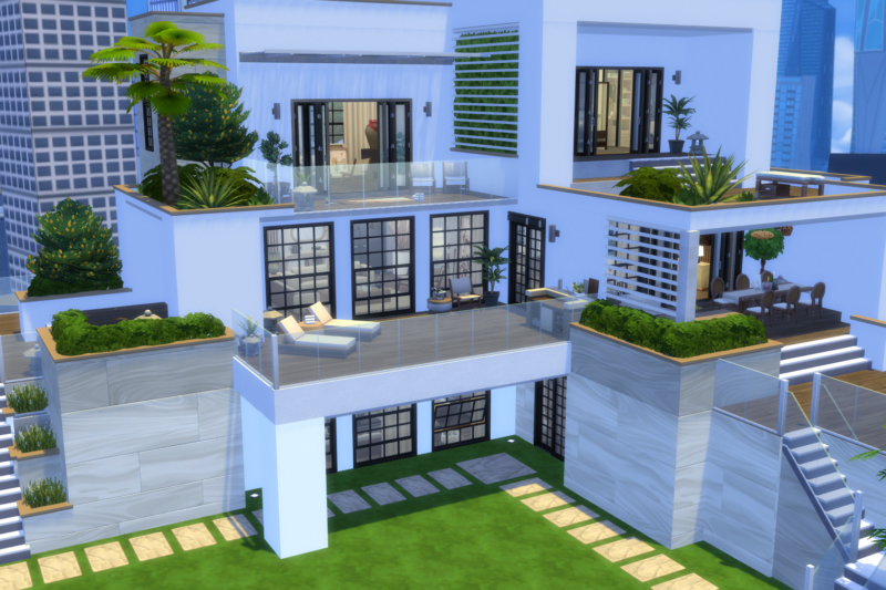 Sims 4 Penthouse Apartments That Feel Like Luxury Living (No CC)