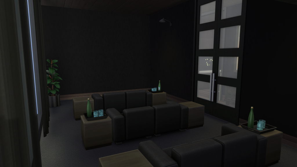 Sims 4 Penthouse Apartments That Feel Like Luxury Living (No CC) 26 Sims 4 penthouse build no CC with luxury interior