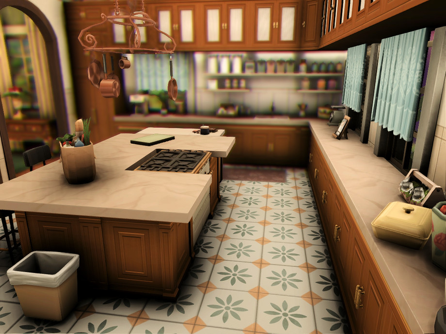 sims 4 royal castle ktichen no cc 1