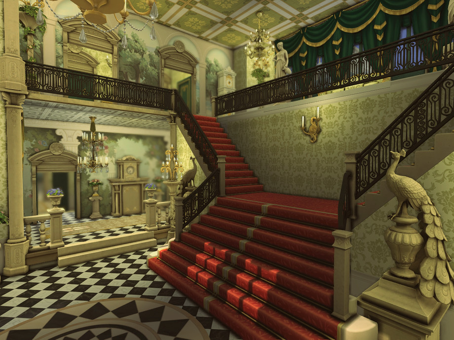 sims 4 royal grand castle estate no cc