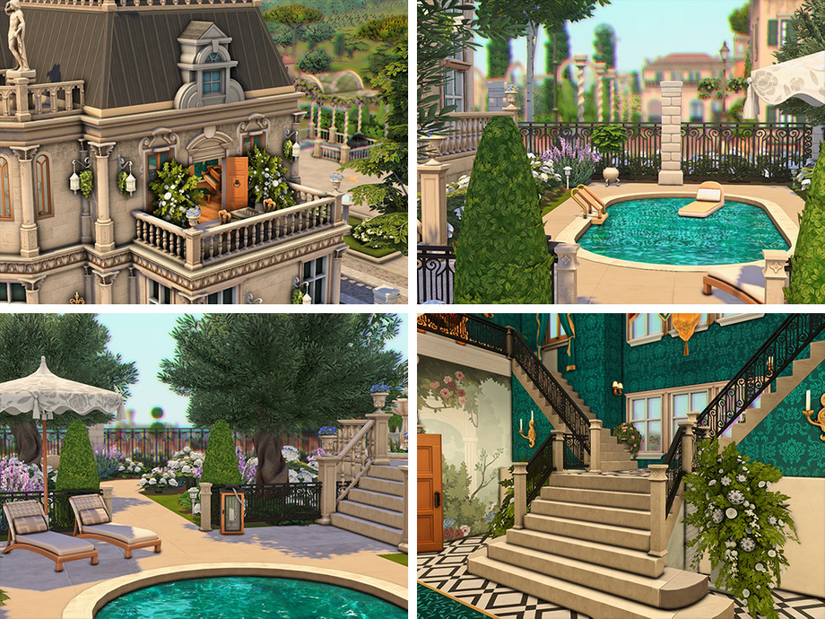 sims 4 royal grand estate no cc 1