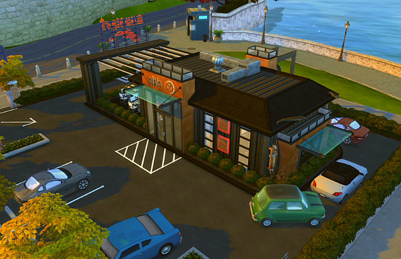 12 Sims 4 Restaurants Your Sims Will Actually Visit (No CC) 16 sims 4 seafood restaurant no cc