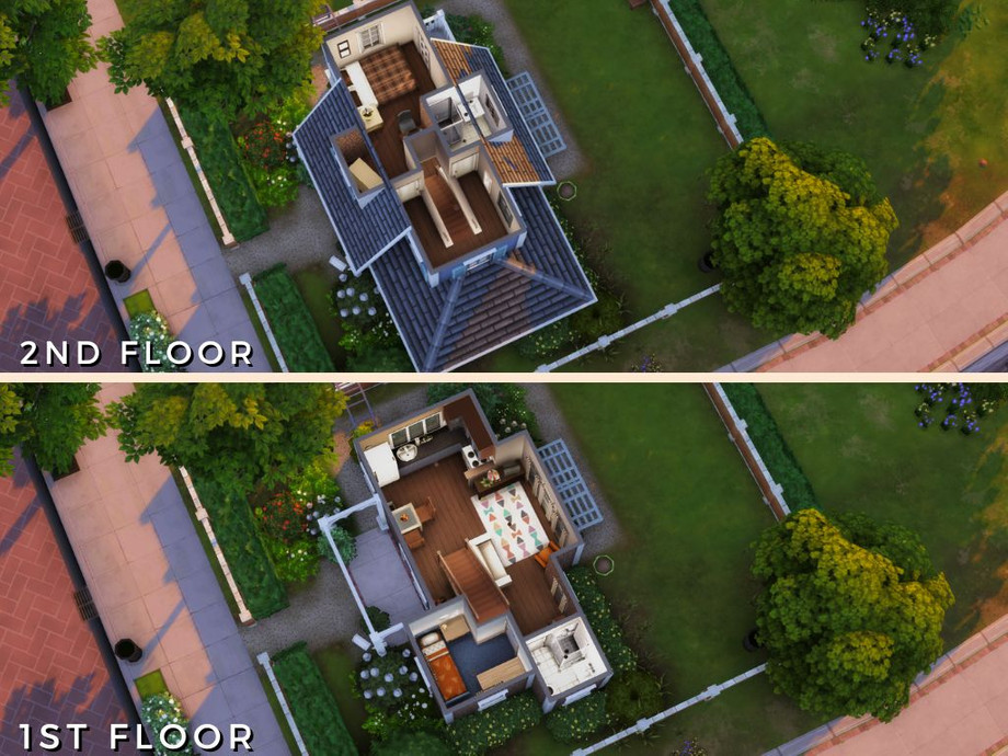 10 Small No CC Homes That Feel Surprisingly Spacious 7 sims 4 small homes no cc layout