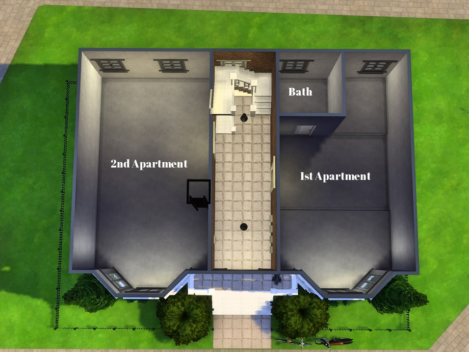 12 Sims 4 Apartment Complexes & Townhouses for Realistic Living (No CC) 26 sims 4 small townhouse interior layout no cc