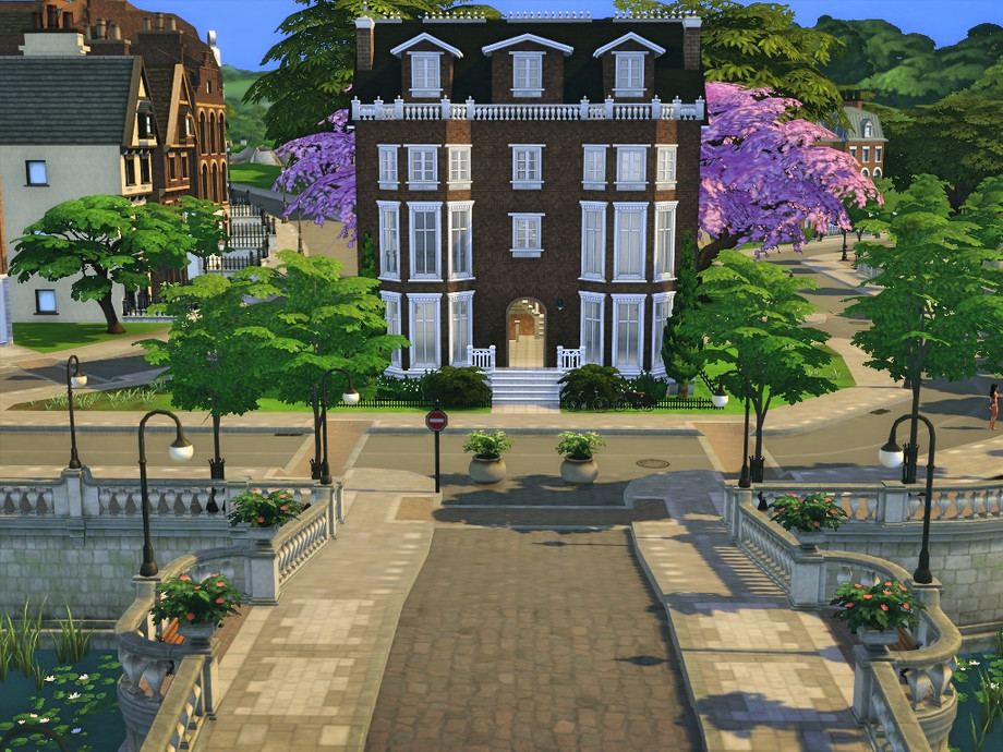 12 Sims 4 Apartment Complexes & Townhouses for Realistic Living (No CC) 25 sims 4 small townhouse no cc