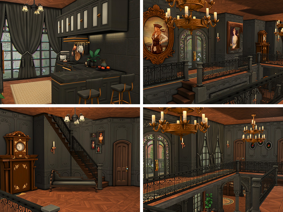 sims 4 stone royal castle no cc