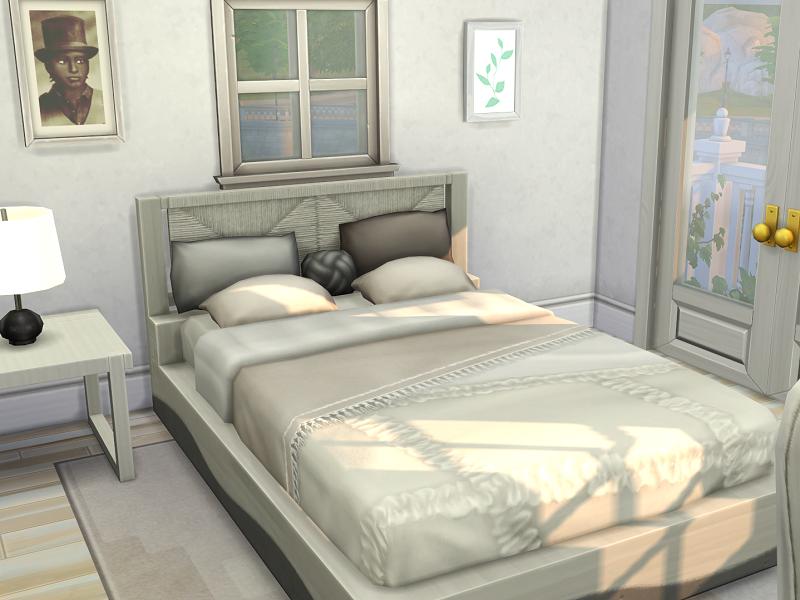 12 Sims 4 Apartment Complexes & Townhouses for Realistic Living (No CC) 3 sims 4 townhouse interior bedroom no cc