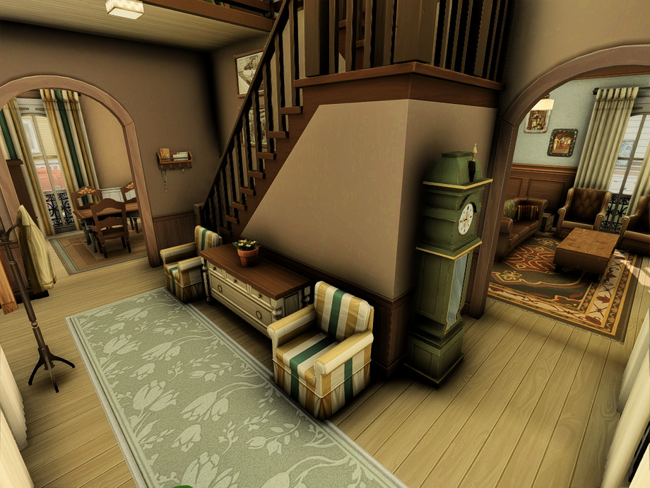 10 Sims 4 Family Homes (No CC) Perfect for a Legacy Save 6 sims 4 traditional family home entryway no cc