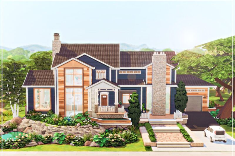 10 Sims 4 Family Homes (No CC) Perfect for a Legacy Save