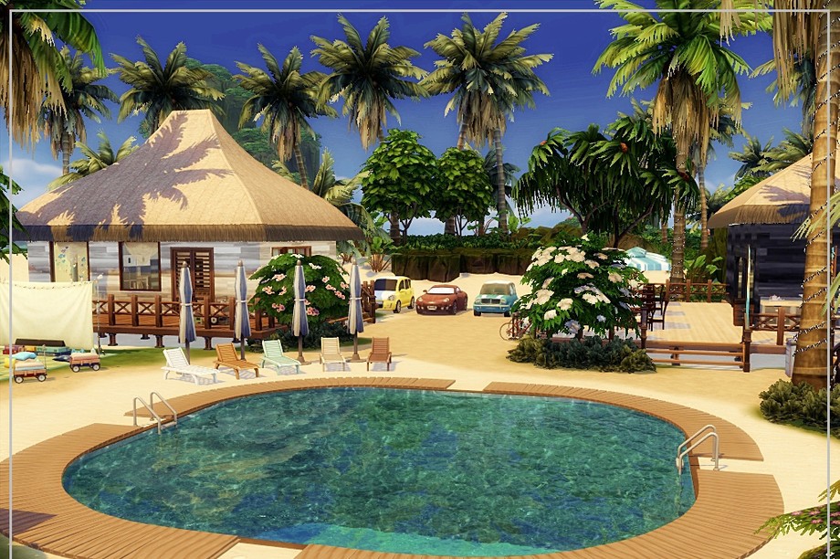 10 Beautiful Sims 4 Vacation Homes (No CC) 4 sims 4 vacation house for family no cc