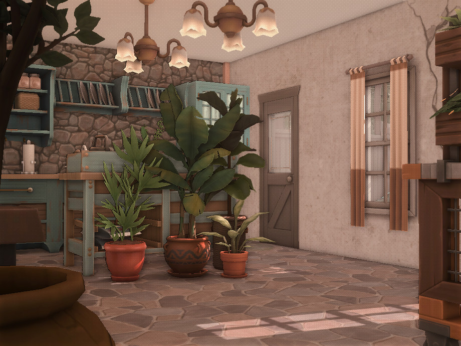 12 Sims 4 Apartment Complexes & Townhouses for Realistic Living (No CC) 11 sims 4 victorian apartments interior greenhouse no cc