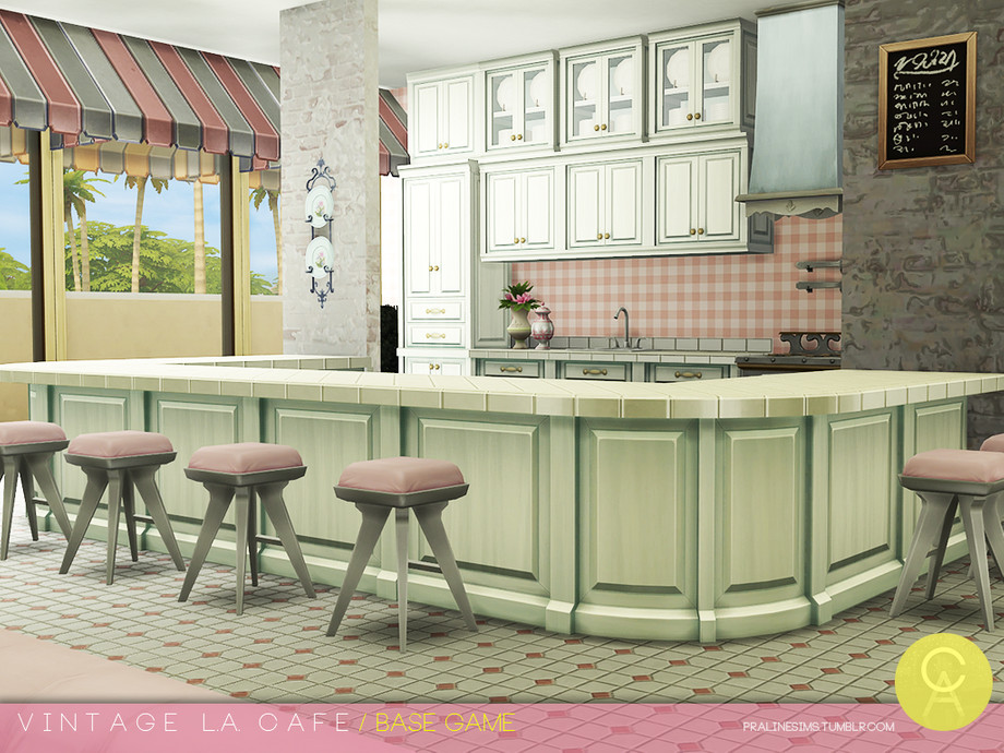 10 Sims 4 Cafes Perfect for Dates & Everyday Gameplay (No CC) 20 sims 4 vintage cafe bar no cc