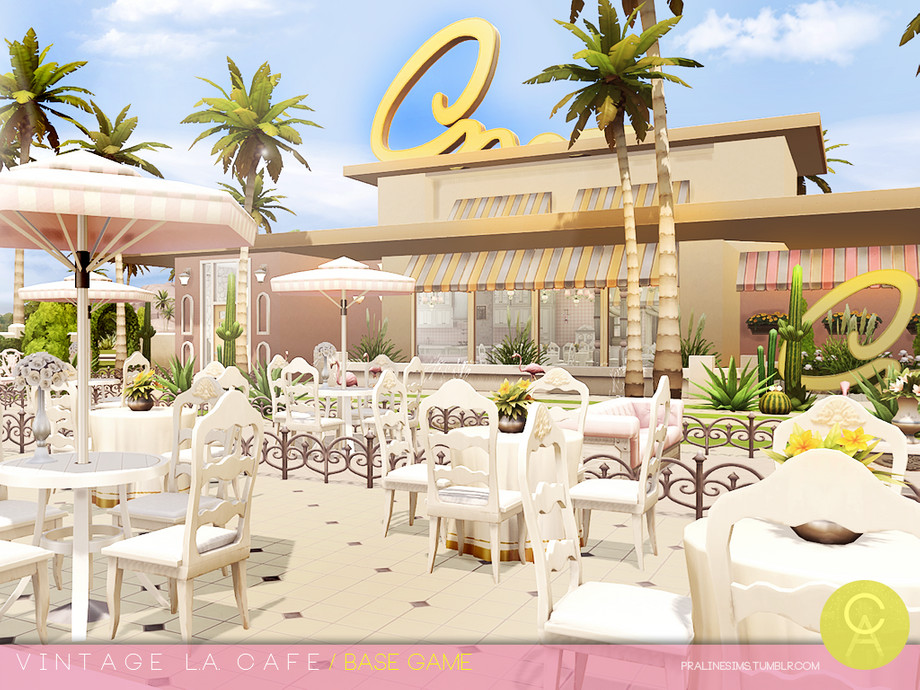 10 Sims 4 Cafes Perfect for Dates & Everyday Gameplay (No CC) 18 sims 4 vintage cafe coffee shop no cc