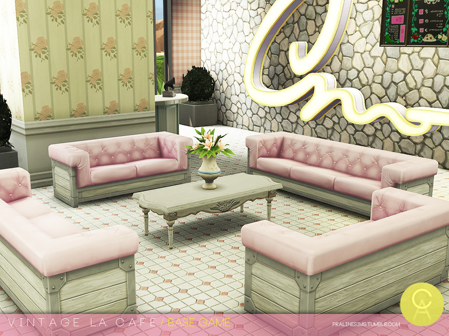 10 Sims 4 Cafes Perfect for Dates & Everyday Gameplay (No CC) 19 sims 4 vintage coffee shop no cc