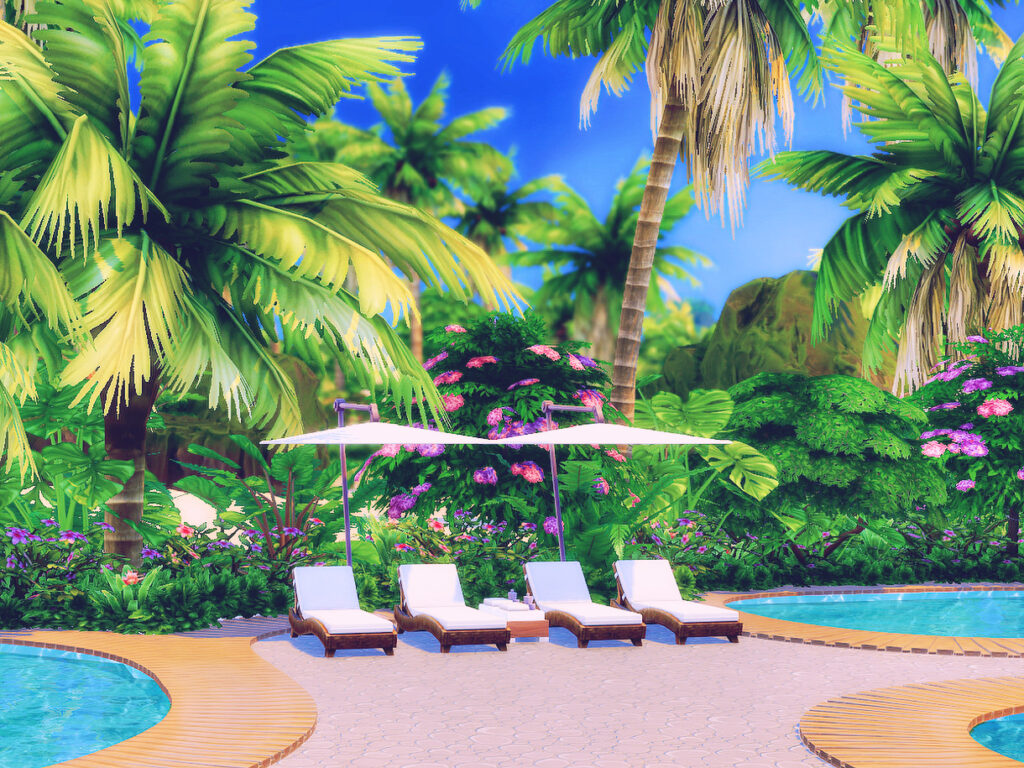 10 Sims 4 Parks & Outdoor Builds Your Sim Will Actually Visit (No CC) 3 sims 4 waterpark no cc