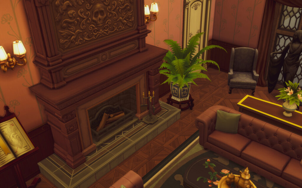 The Best Castle & Palace Builds in The Sims 4 (No CC) 34 sims royal castle living room no cc