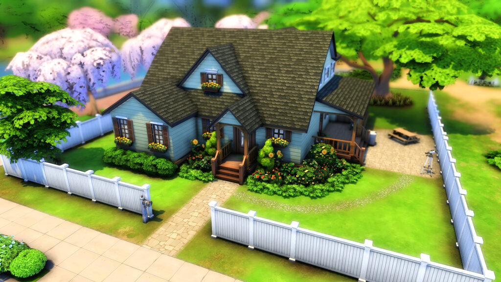 Beautiful Sims 4 Base Game Houses (No CC) You Need 25 Sims 4 base game house no CC with simple exterior