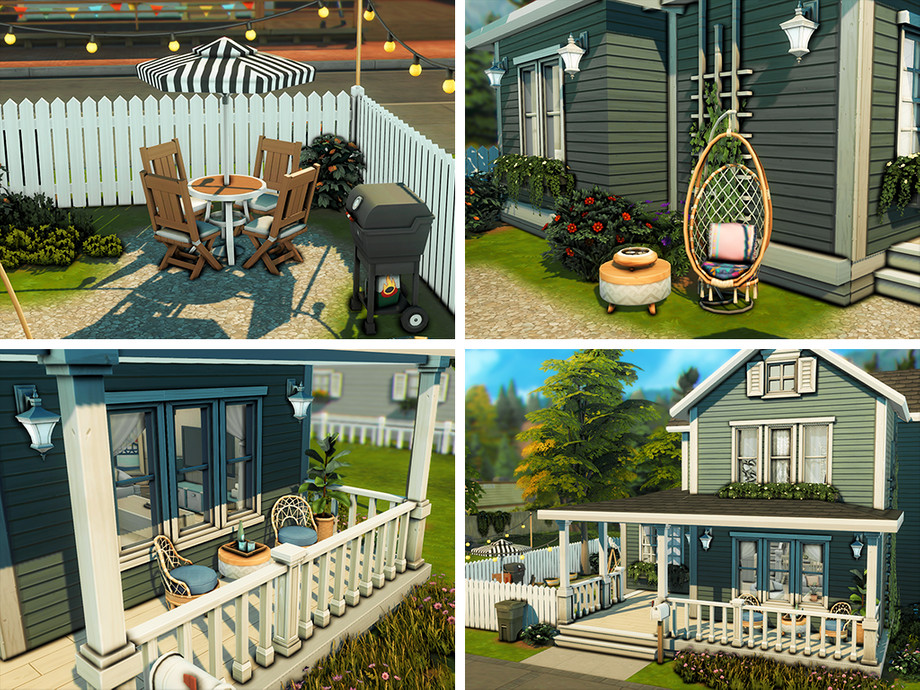 10 Small No CC Homes That Feel Surprisingly Spacious 25 small sims 4 home build no cc with backyard