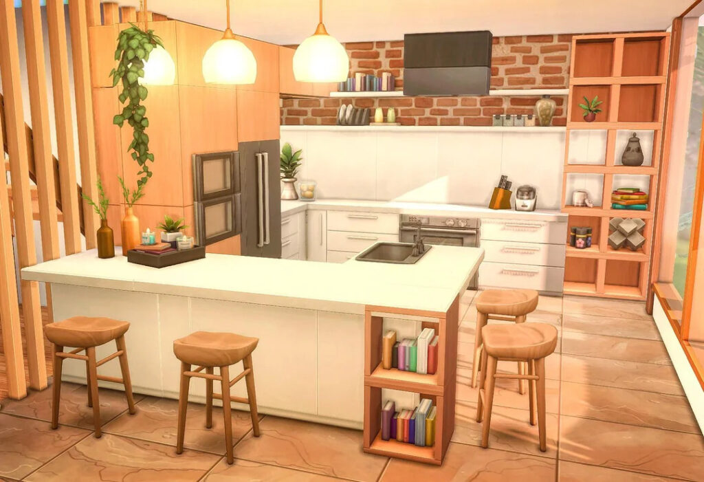 Sims 4 Winter Cabins for Cozy Snowy Gameplay (No CC) 19 i built a winter holiday cabin house no cc that looks so v0 ajpdb9zervg81