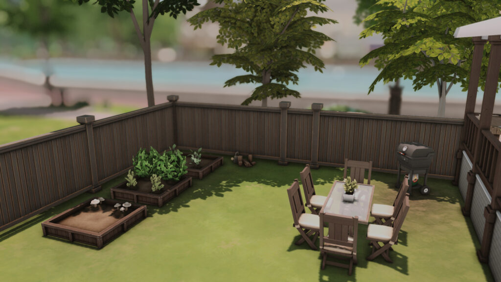 sims 4 base game family home yard no cc 1