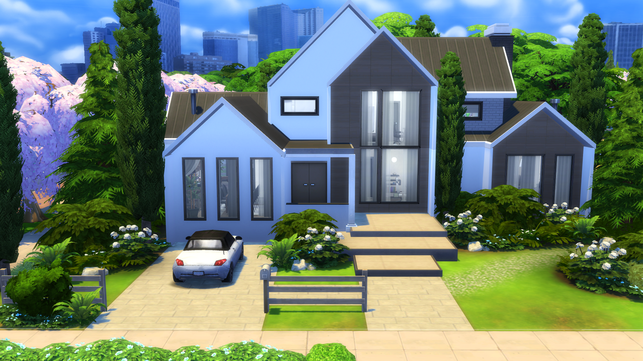 sims 4 base game houses no cc