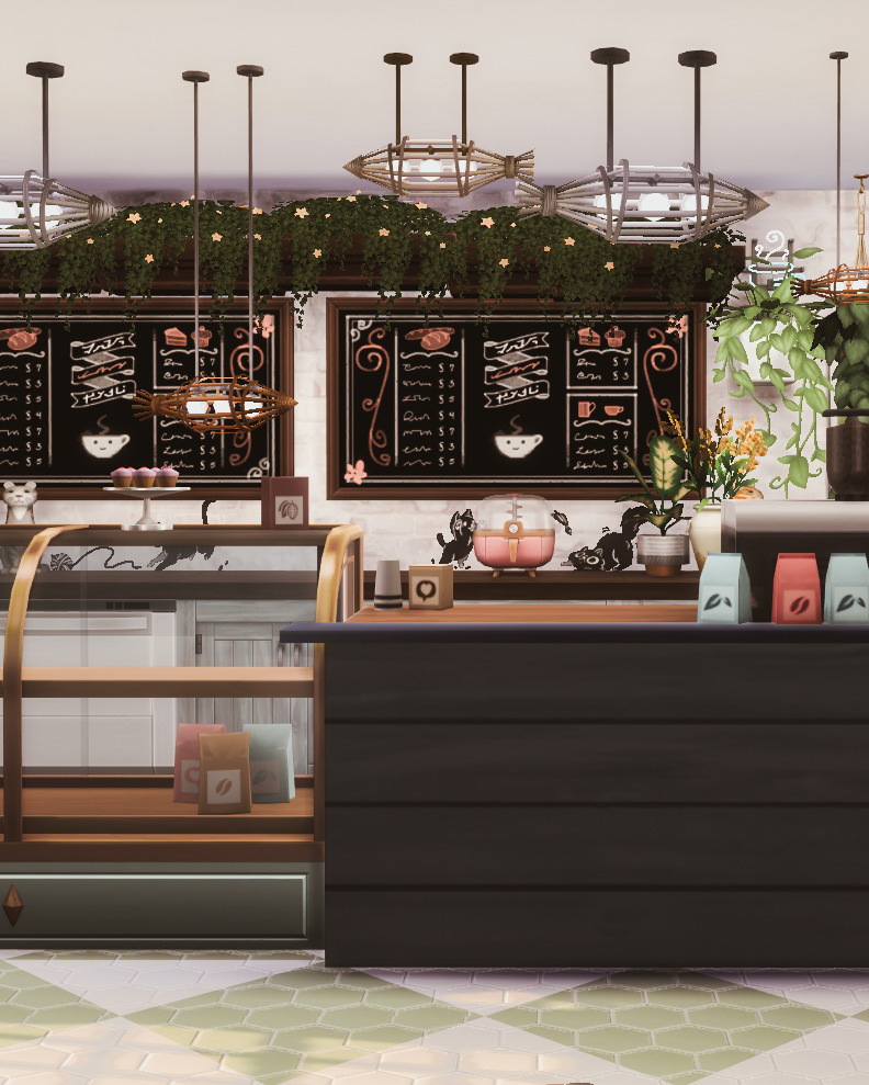 10+ Sims 4 Cafe Builds That Make Your Save Feel Alive (No CC) 15 sims 4 cafe build no cc cozy interior