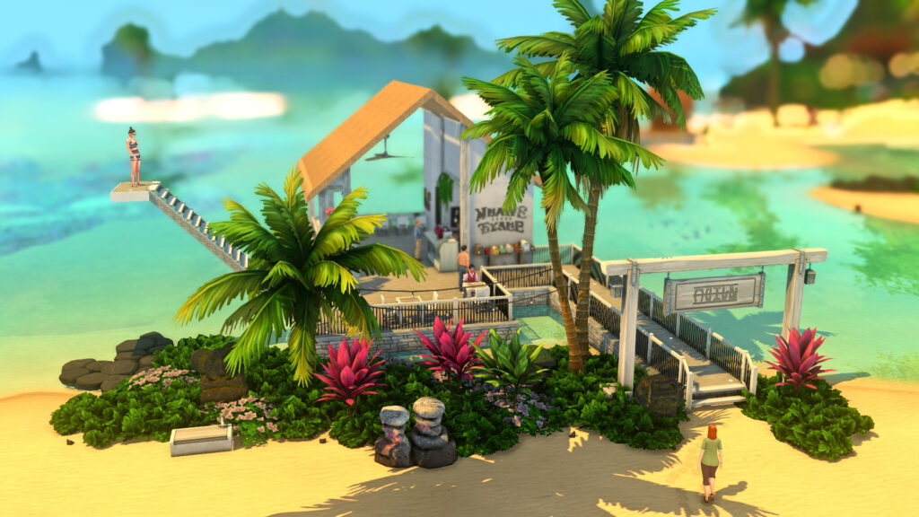 10+ Sims 4 Cafe Builds That Make Your Save Feel Alive (No CC) 2 sims 4 cafe