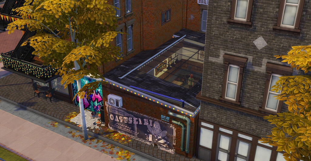 10+ Sims 4 Cafe Builds That Make Your Save Feel Alive (No CC) 33 sims 4 cafe no cc everyday gameplay spot