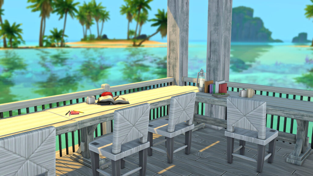 10+ Sims 4 Cafe Builds That Make Your Save Feel Alive (No CC) 5 sims 4 cafe no cc open layout design