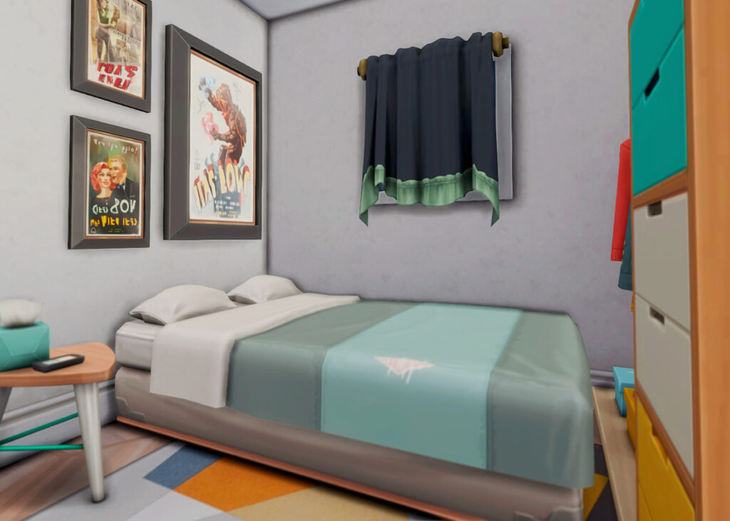 sims 4 camper rv bedroom no cc