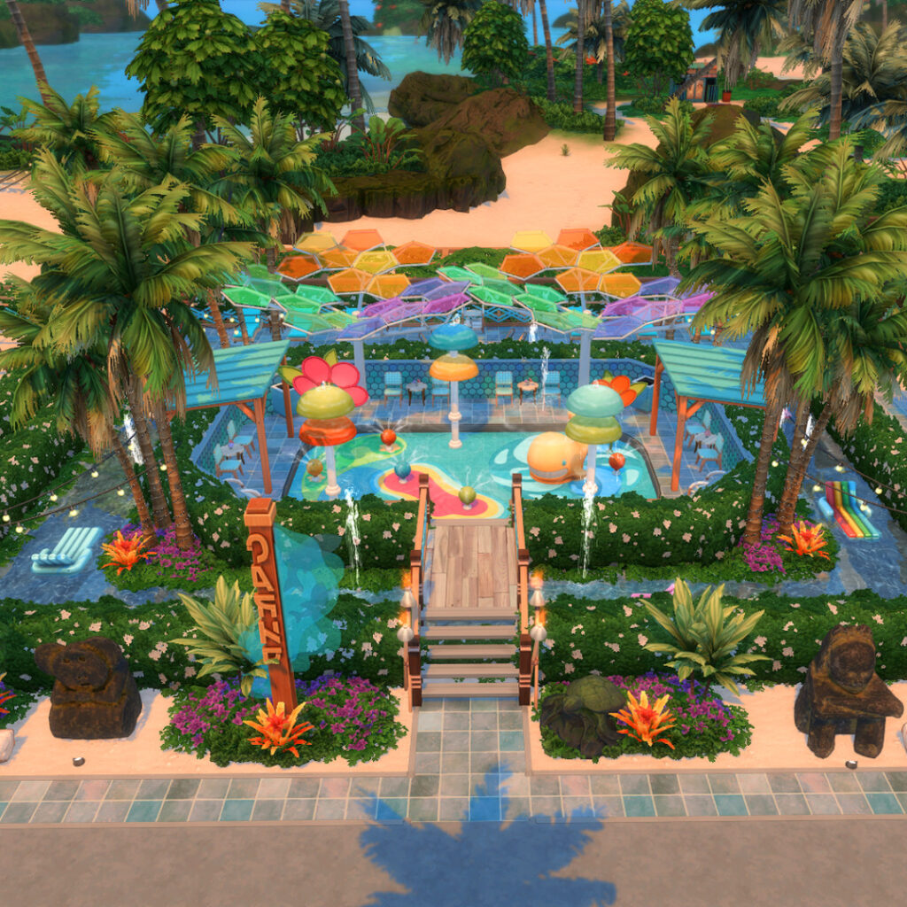 sims 4 camper rv park splash pad no cc