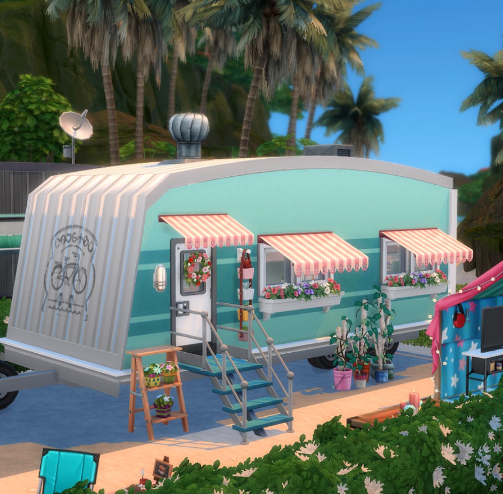 sims 4 camper van no cc