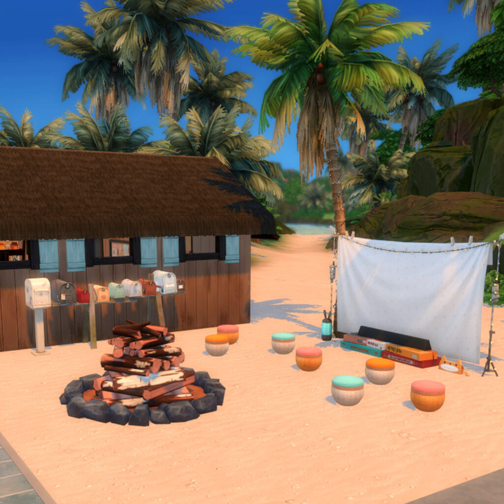 sims 4 camper vans rv park no cc