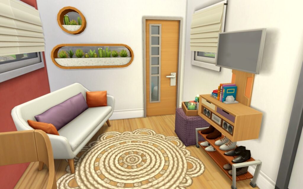 sims 4 campground camper van no cc