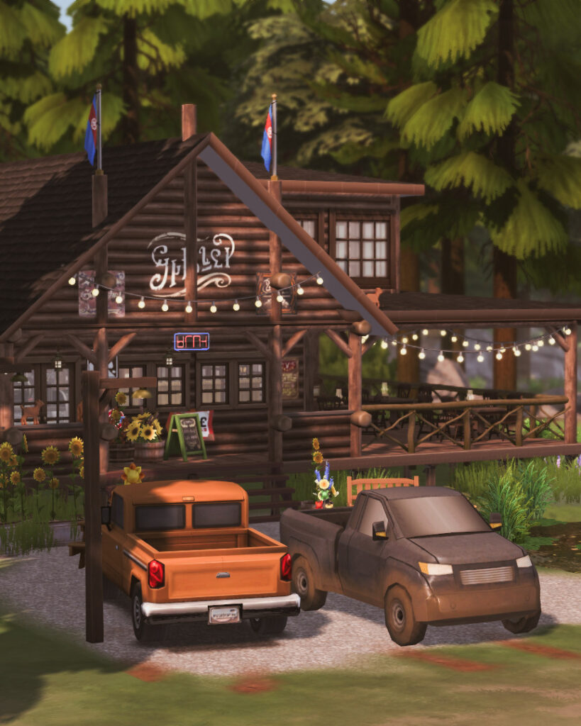 10+ Sims 4 Cafe Builds That Make Your Save Feel Alive (No CC) 19 sims 4 coffee shop build no cc small cafe