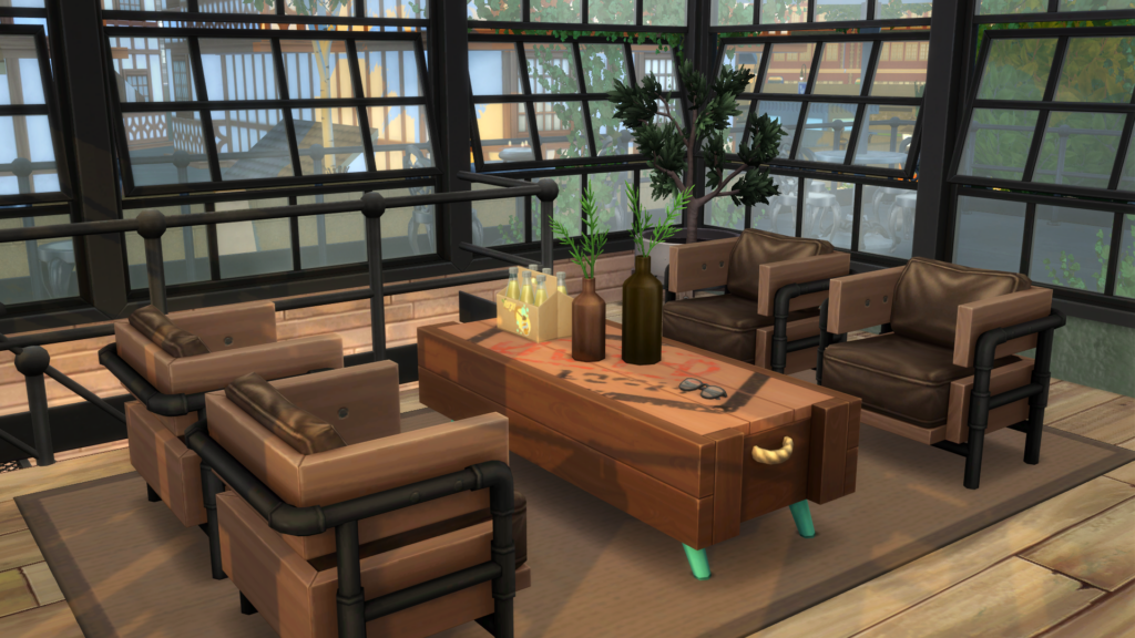 10+ Sims 4 Cafe Builds That Make Your Save Feel Alive (No CC) 10 sims 4 coffee shop no cc aesthetic cafe