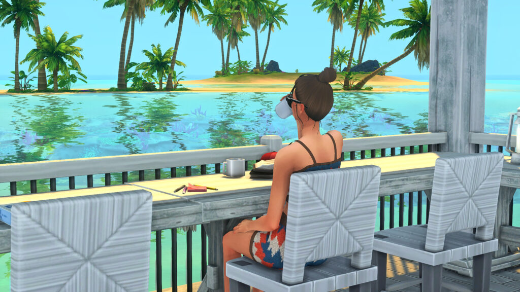 10+ Sims 4 Cafe Builds That Make Your Save Feel Alive (No CC) 6 sims 4 coffee shop no cc outdoor seating
