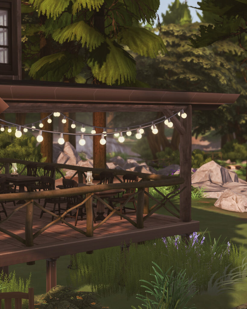 10+ Sims 4 Cafe Builds That Make Your Save Feel Alive (No CC) 21 sims 4 coffee shop no cc outdoor vibe