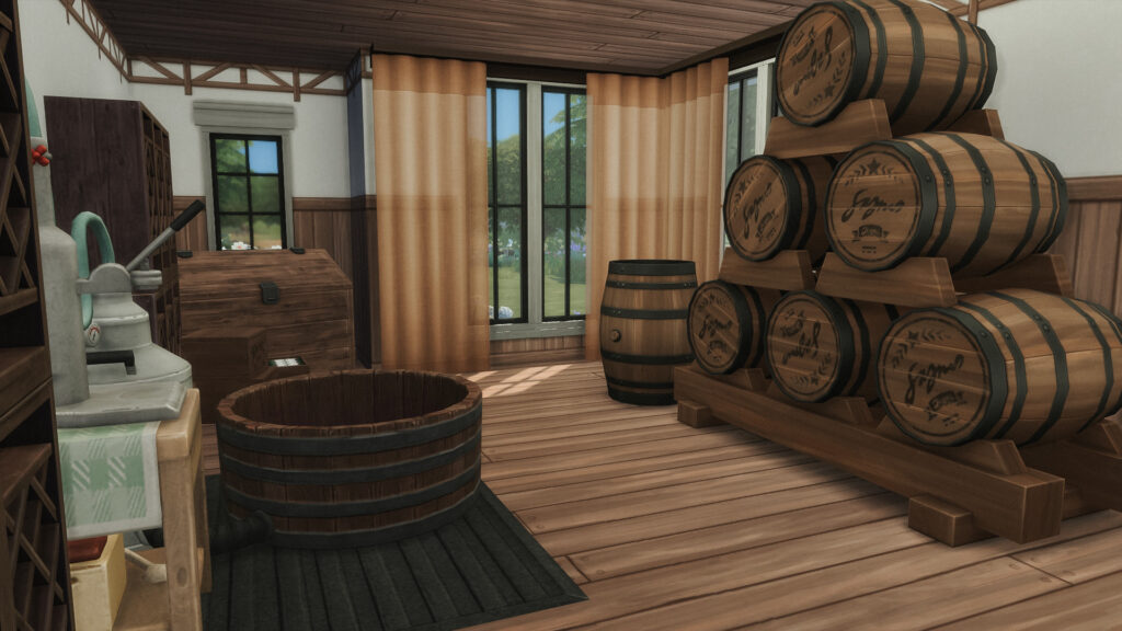 Sims 4 Ranch Homes for Country Living (No CC) 20 sims 4 country living ranch home no cc 1