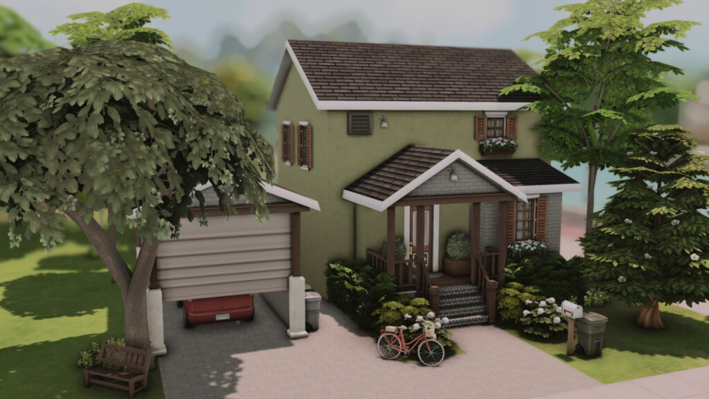 sims 4 cozy family home base game