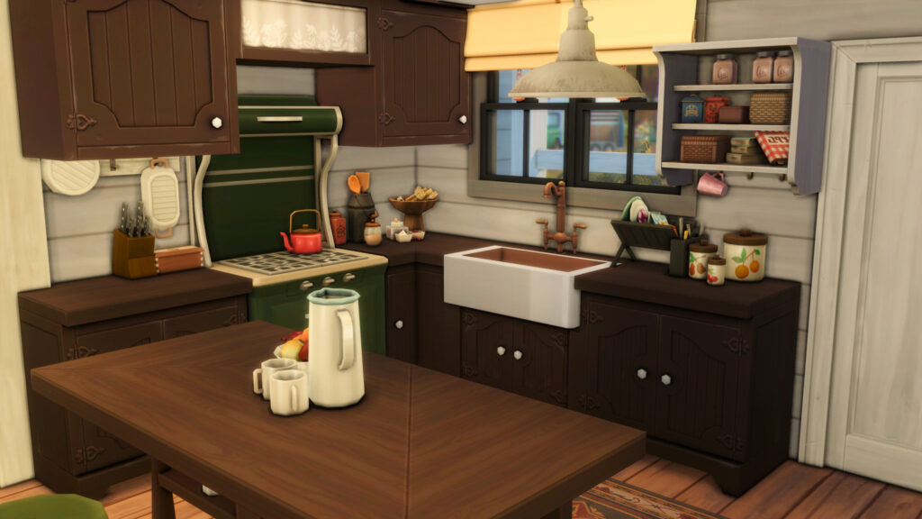 Sims 4 Ranch Homes for Country Living (No CC) 38 sims 4 family ranch builds no cc