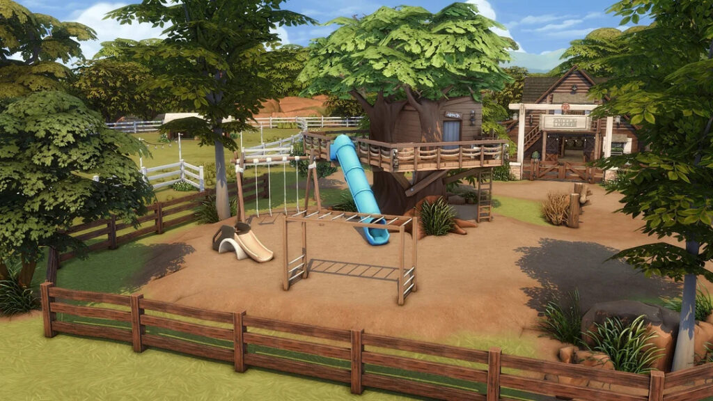 Sims 4 Ranch Homes for Country Living (No CC) 3 sims 4 ranch home