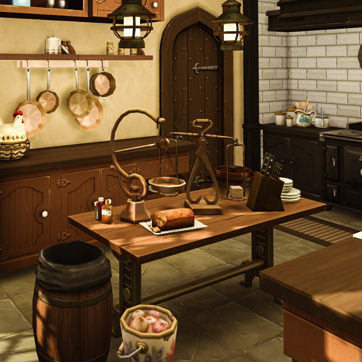10 Sims 4 Royal Mansions for Generational Saves (No CC) 37 sims 4 legacy kitchen no cc